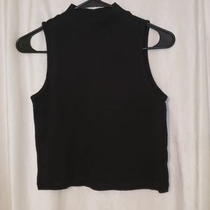 High neck crop top